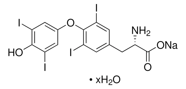 Levothyroxine sodium hydrate PESTANAL&#174;, analytical standard