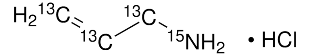 Allyl-13C3-amine-15N hydrochloride 99 atom % 13C, 98 atom % 15N, 98% (CP)
