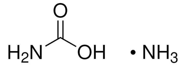 Ammonium carbamate for decomposition