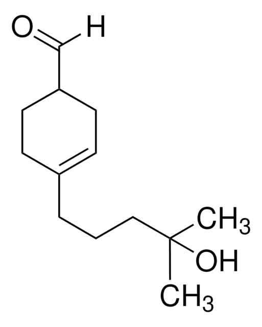 4-(4-Hydroxy-4-methylpentyl)-3-cyclohexene-1-carboxaldehyde mixture of isomers, &#8805;97.0% (GC)