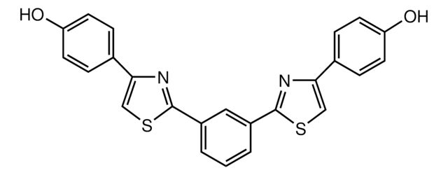 1,3-Bis[4-(4-hydroxyphenyl)-2-thiazolyl]benzene AldrichCPR