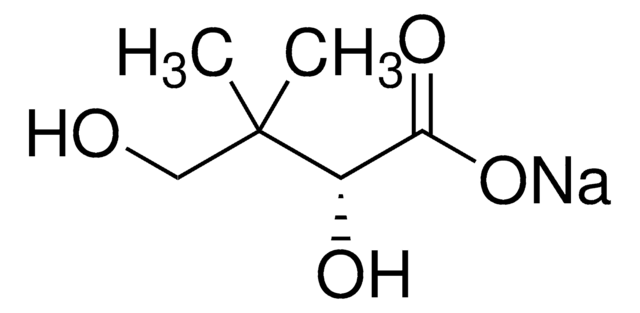 Sodium D-pantoate Pharmaceutical Secondary Standard; Certified Reference Material