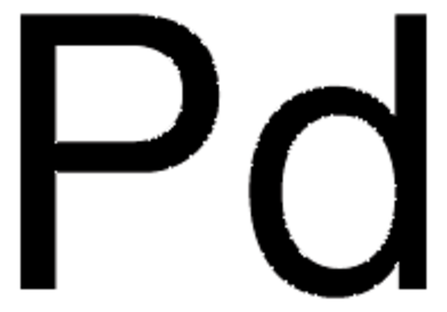 Palladium on carbon extent of labeling: 5&#160;wt. % loading (dry basis), matrix activated carbon support