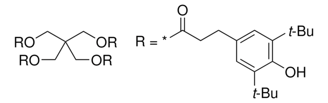 Pentaerythritol tetrakis(3,5-di-tert-butyl-4-hydroxyhydrocinnamate) 98%