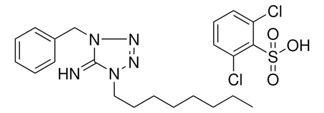 2,6-DICHLOROBENZENESULFONIC ACID COMPOUND WITH 1-BENZYL-4-OCTYL-1,4-DIHYDRO-5H-TETRAAZOL-5-IMINE AldrichCPR