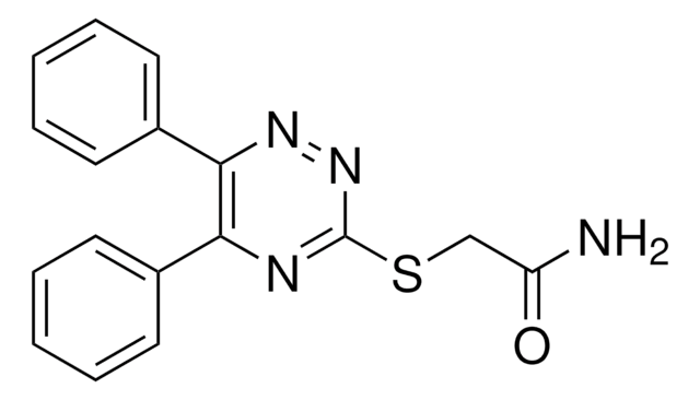 2-((5,6-DIPHENYL-1,2,4-TRIAZIN-3-YL)THIO)ACETAMIDE AldrichCPR