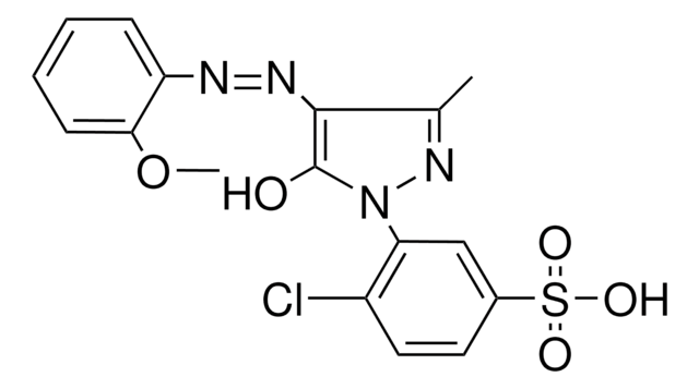 4-CHLORO-3-(5-HYDROXY-4-(2-METHOXYPHENYLAZO)-3-ME-PYRAZOL-1-YL)BENZENE-SO3H AldrichCPR