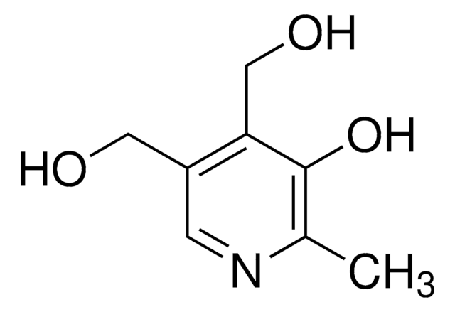 Pyridoxine certified reference material, TraceCERT&#174;, Manufactured by: Sigma-Aldrich Production GmbH, Switzerland