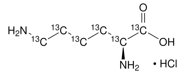 L-Lysine-13C6 hydrochloride 99 atom % 13C, 95% (CP)