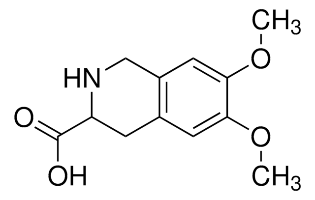 6,7-dimethoxy-1,2,3,4-tetrahydro-isoquinoline-3-carboxylic acid AldrichCPR