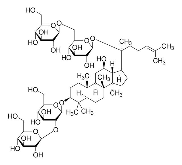 Ginsenoside-Rb1 from Panax ginseng (Korean ginseng) root triterpenoid saponin, &#8805;98% (HPLC)