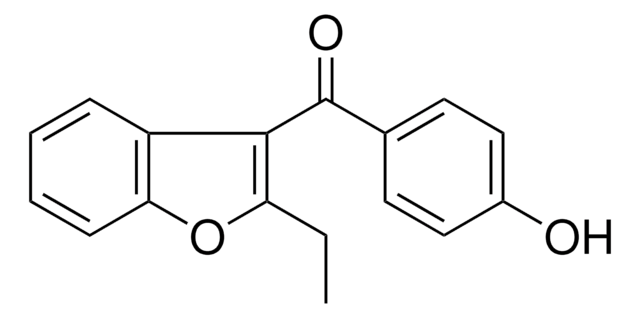 (2-ETHYL-1-BENZOFURAN-3-YL)(4-HYDROXYPHENYL)METHANONE AldrichCPR