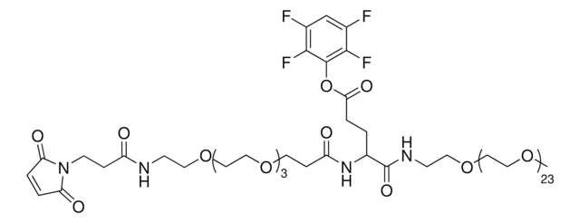 MAL-dPEG&#174;4-Glu(TFP ester)-NH-m-dPEG&#174;24 &gt;90% (HPLC)