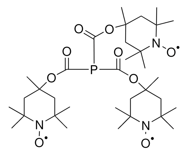 Tris(1-hydroxy-2,2,4,6,6-pentamethyl-4-piperidinyl) phosphinetricarboxylate, free radical AldrichCPR