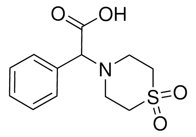 (1,1-Dioxido-4-thiomorpholinyl)(phenyl)acetic acid