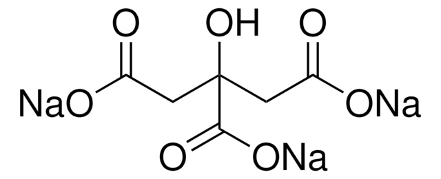 Citrate Concentrated Solution BioUltra, for molecular biology, 1&#160;M in H2O