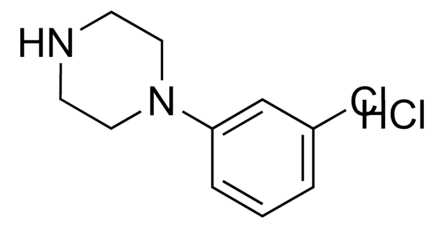 1-(3-Chlorophenyl)piperazine hydrochloride solution 1.0&#160;mg/mL in methanol (as free base), ampule of 1&#160;mL, certified reference material, Cerilliant&#174;