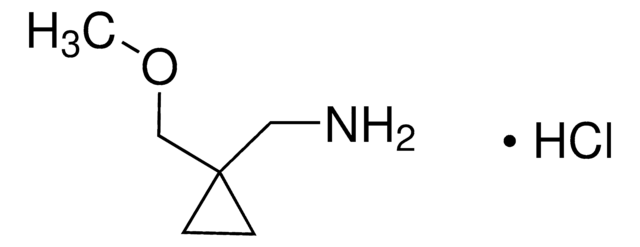 1-[1-(Methoxymethyl)cyclopropyl]methanamine monohydrochloride AldrichCPR