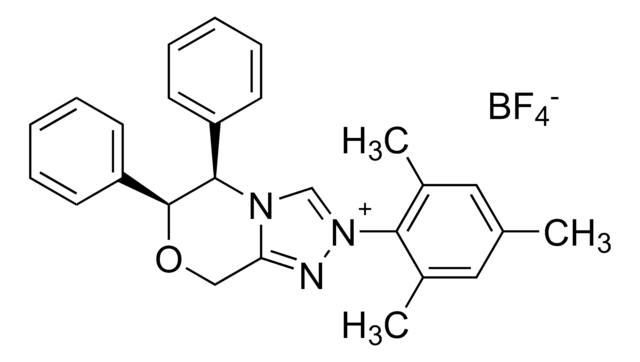 (5R,6S)-2-Mesityl-5,6-diphenyl-6,8-dihydro-5H-[1,2,4]triazolo[3,4-c][1,4]oxazin-2-ium tetrafluoroborate 97%