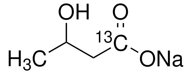 Sodium DL-3-hydroxybutyrate-1-13C 98 atom % 13C, &#8805;99% (CP)