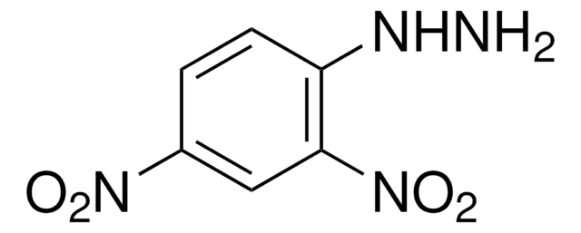 2,4-Dinitrophenylhydrazine for HPLC derivatization, LiChropur&#8482;, moistened with 35% water, &#8805;99.0% (HPLC)