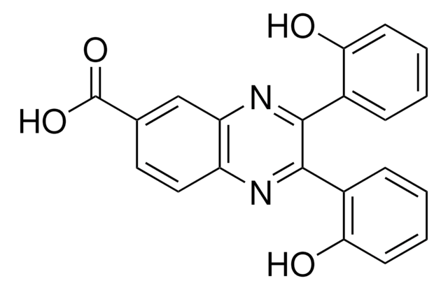 2,3-BIS(2-HYDROXYPHENYL)-6-QUINOXALINECARBOXYLIC ACID AldrichCPR