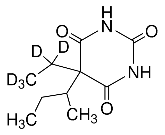 Butabarbital-D5 100&#160;&#956;g/mL in methanol, certified reference material, Cerilliant&#174;