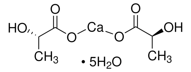 Calcium L-lactate pentahydrate tested according to Ph. Eur.