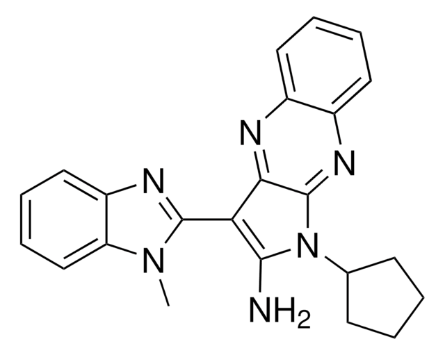 1-CYCLOPENTYL-3-(1-METHYL-1H-BENZIMIDAZOL-2-YL)-1H-PYRROLO[2,3-B]QUINOXALIN-2-AMINE AldrichCPR