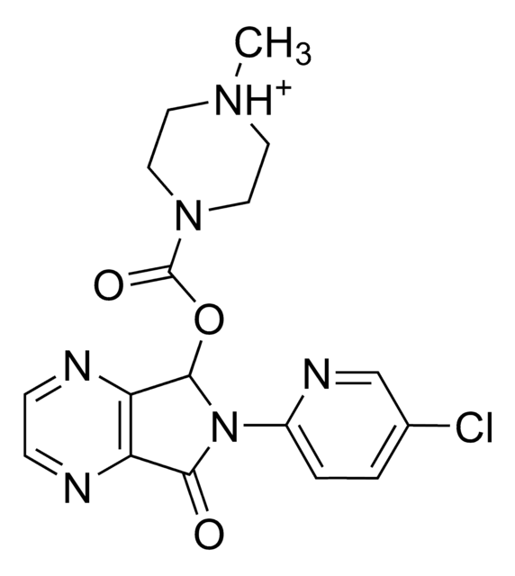 Zopiclone solution 1.0&#160;mg/mL in acetonitrile, ampule of 1&#160;mL, certified reference material, Cerilliant&#174;