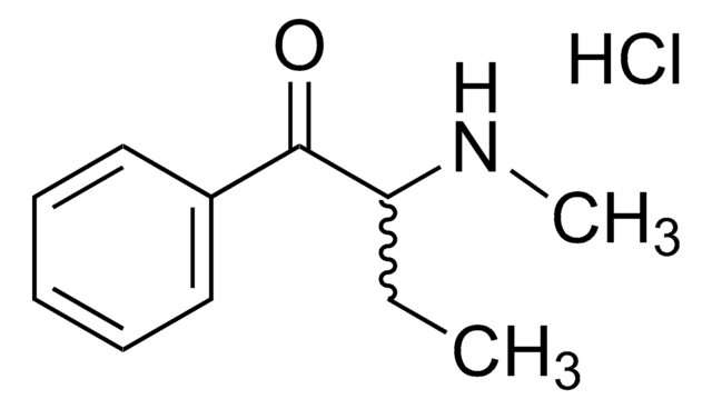 Buphedrone hydrochloride solution 1.0&#160;mg/mL in methanol (as free base), ampule of 1&#160;mL, certified reference material, Cerilliant&#174;