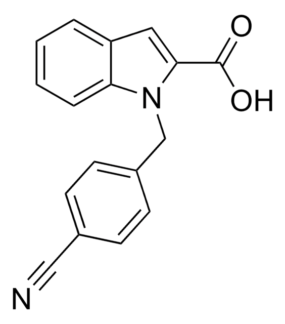 1-(4-Cyanobenzyl)-1H-indole-2-carboxylic acid AldrichCPR