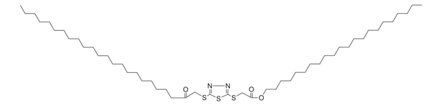((OXO-TETRACOSYLSULFANYL)-(1,3,4)THIADIAZOL-YLSULFANYL-ACETIC ACID DOCOSYL ESTER AldrichCPR