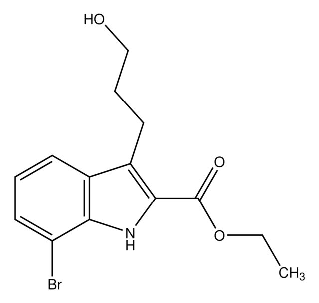 ethyl 7-bromo-3-(3-hydroxypropyl)-1H-indole-2-carboxylate AldrichCPR
