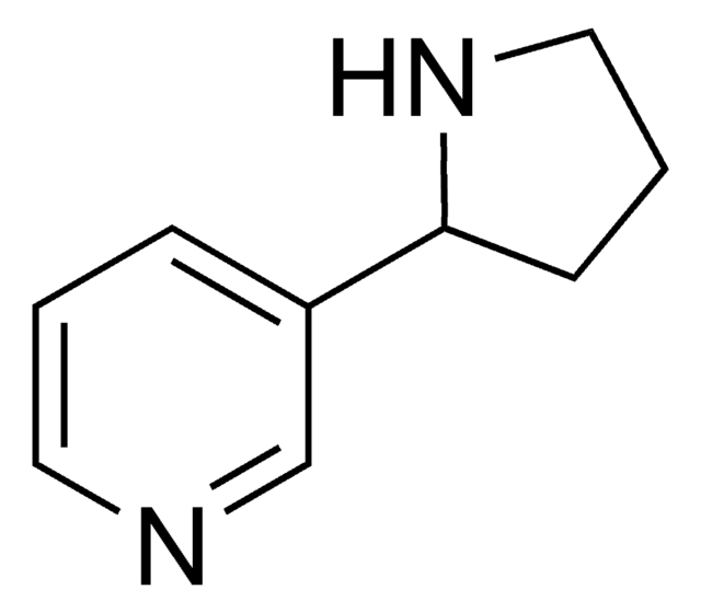 (±)-Nornicotine solution 1.0&#160;mg/mL in methanol, ampule of 1&#160;mL, certified reference material, Cerilliant&#174;