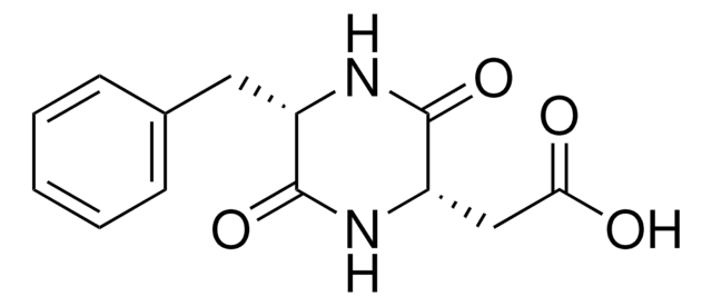 (2S-cis)-(&#8722;)-5-Benzyl-3,6-dioxo-2-piperazineacetic acid analytical standard