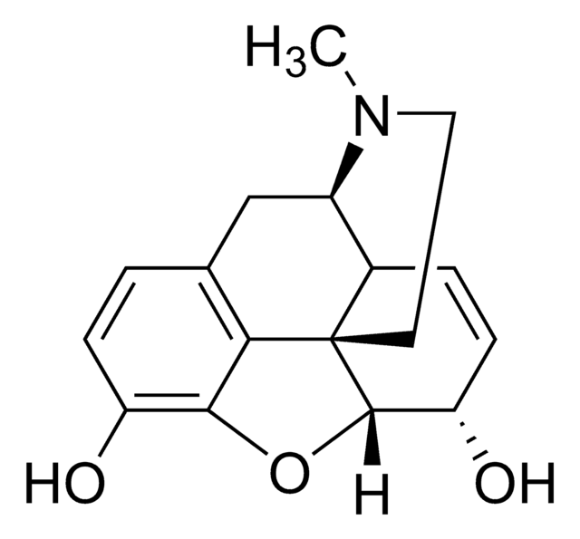 Morphine solution 1&#160;mg/mL in methanol, certified reference material, ampule of 1&#160;mL, Cerilliant&#174;