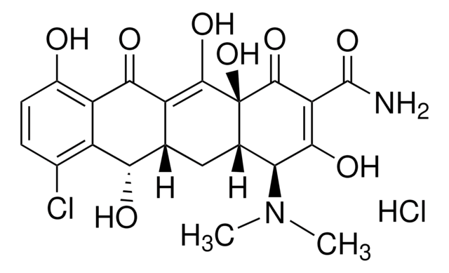 Demeclocycline HCl Pharmaceutical Secondary Standard; Certified Reference Material