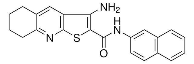 3-AMINO-N-(2-NAPHTHYL)-5,6,7,8-TETRAHYDROTHIENO(2,3-B)QUINOLINE-2-CARBOXAMIDE AldrichCPR