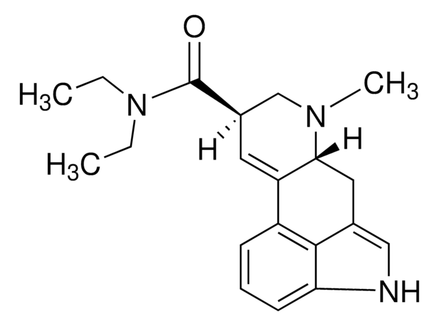 LSD solution 25&#160;&#956;g/mL in acetonitrile, ampule of 1&#160;mL, certified reference material, Cerilliant&#174;