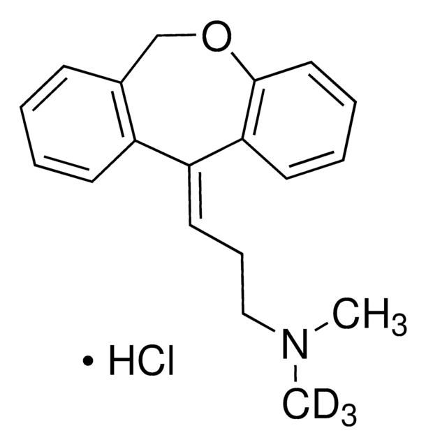 Doxepin-D3 hydrochloride solution (cis/trans), 100&#160;&#956;g/mL in methanol (as free base), ampule of 1&#160;mL, certified reference material, Cerilliant&#174;