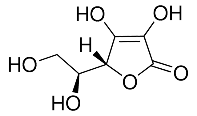 L-Ascorbic acid certified reference material, TraceCERT&#174;, Manufactured by: Sigma-Aldrich Production GmbH, Switzerland