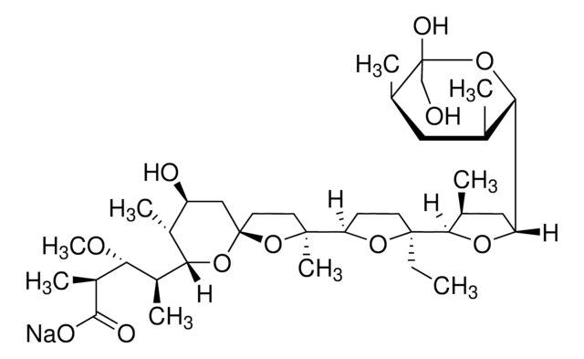 Monensin sodium salt 90-95% (TLC)