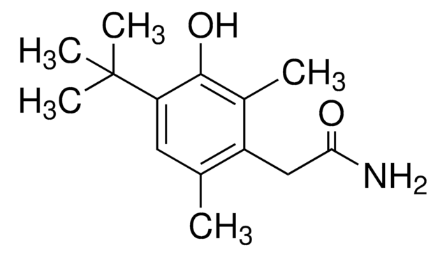 2-(4-tert-Butyl-3-hydroxy-2,6-dimethylphenyl)acetamide certified reference material, TraceCERT&#174;, Manufactured by: Sigma-Aldrich Production GmbH, Switzerland