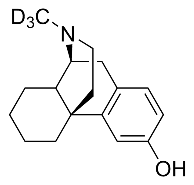 Dextrorphan-d3 100&#160;&#956;g/mL in methanol, ampule of 1&#160;mL, certified reference material, Cerilliant&#174;