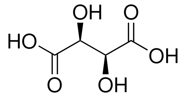 D-(&#8722;)-Tartaric acid certified reference material, pharmaceutical secondary standard