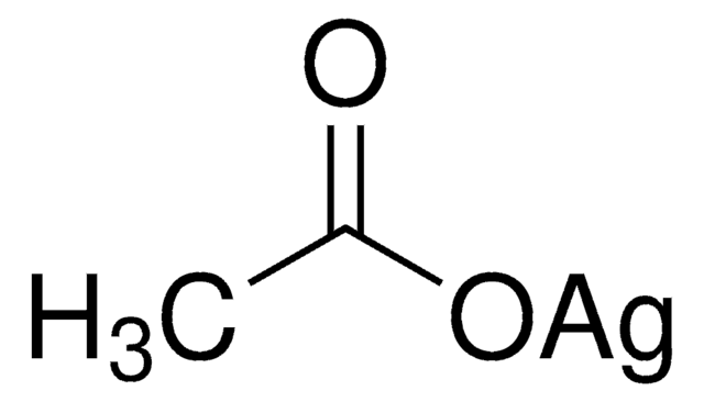 Silver acetate 99.99% trace metals basis