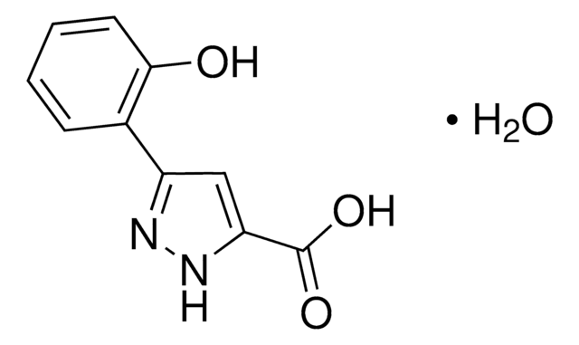 3-(2-Hydroxyphenyl)-1H-pyrazole-5-carboxylic acid hydrate AldrichCPR