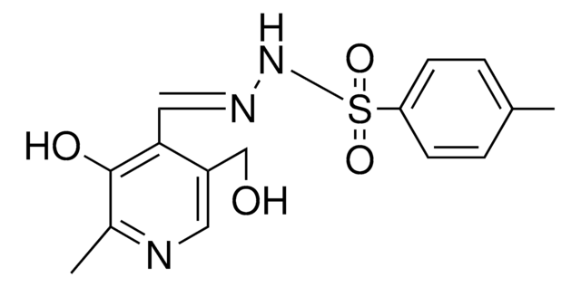 N'-{(E)-[3-HYDROXY-5-(HYDROXYMETHYL)-2-METHYL-4-PYRIDINYL]METHYLIDENE}-4-METHYLBENZENESULFONOHYDRAZIDE AldrichCPR
