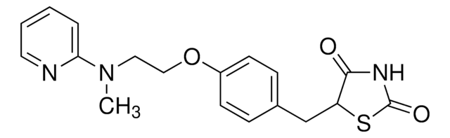 Rosiglitazone Pharmaceutical Secondary Standard; Certified Reference Material